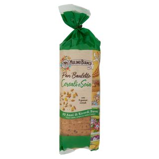 Mulino Bianco Pan Bauletto Cereali e Soia Pane Ideale per Panini 400g