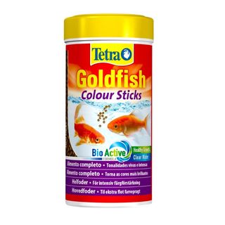 0.25 L Tetra Goldfish Colour Sticks para peces de agua fría