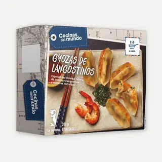 Gyozas De Langostinos Caja 200 Gr.
