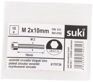 10 Micro-Paraf C.Sext Inter A.Zinc 2X10 (13571425)