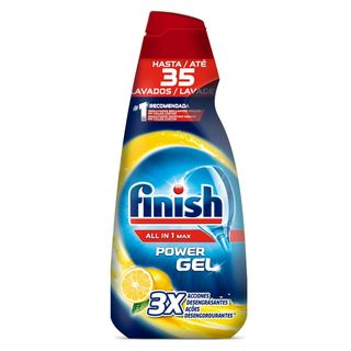Detergente Gel Lavavajillas Todo En 1 Max Power Limón (225301)