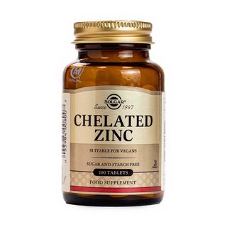 Zinc Quelado 100 comprimidos Solgar