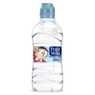 Agua Mineral Natural Tapón Sport Font Vella Botella 33 Cl