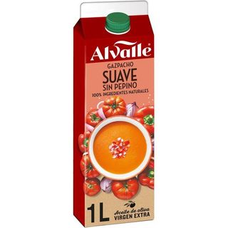 Gazpacho Suave Alvalle, Brik 1 Litro (6665350)