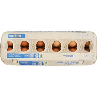 Huevo L Galicia Eroski, Cartón 12 Uds. (17872185)