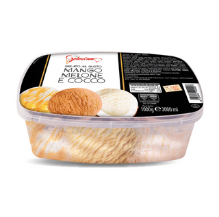 Gelato mango, melone e cocco 1000G