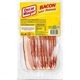 Bacon Sabor Ahumado En Lonchas Oscar Mayer Sin Gluten Y Sin Lactosa 100 G