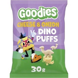 Snack Dino Puff Goodies, Bolsa 30 G