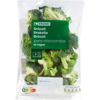 Brócoli Para Microondas Eroski, Bolsa 230 G