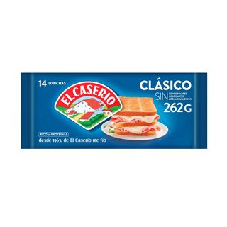 EL CASERÍO Queso 14 Lonchas, 262G