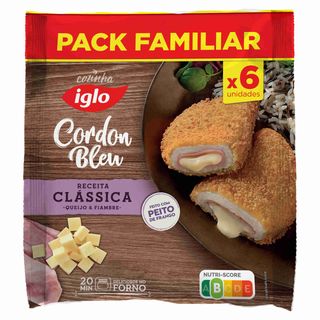 Crocante de Frango Cordon Bleu Iglo (emb. 600 gr (6 un))