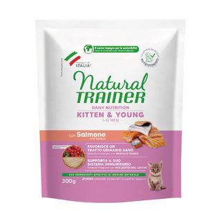 Natural trainer kitten al salmone 300g