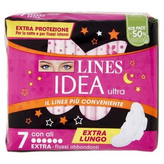 Lines Idea Ultra Extra - Flussi Abbondanti Con Ali 7 Pz - 887315