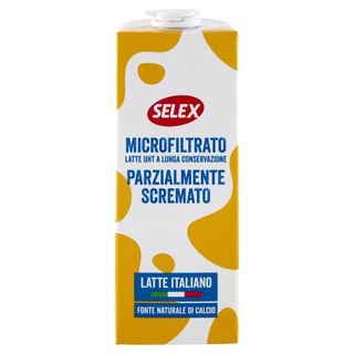 Selex Latte Uht Microfiltrato Parzialmente Scremato 1000 Ml - 406999