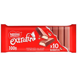Nestlé Extrafino Tableta De Chocolate Cremoso 100 G