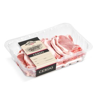 Chuleta De Lomo De Cerdo Selección De Dia Bandeja 600 G Aprox.