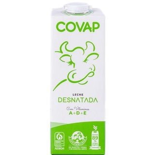 Leche Desnatada Covap, Brik 1 Litro (165449)