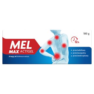 Mel Max Actigel 20 mg/g 180 g