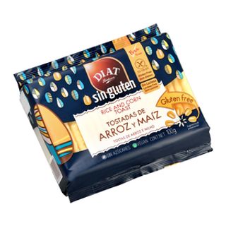 Tostada De Maiz Y Arroz Sin Gluten Diat Radisson 100G