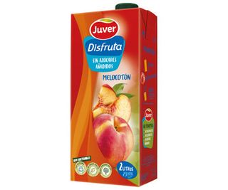 Bebida De Zumo Melocoton Disfruta Juver Brik 2 L[ 6
