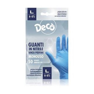 Deco'Guanti In Nitrile L 50Pz - 150009