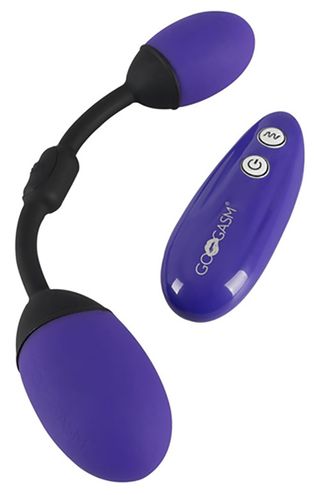 Podwójne Jajko Stymulujące Do Pochwy I Odbytu, Z Pilotem, 7 Trybów Wibracji