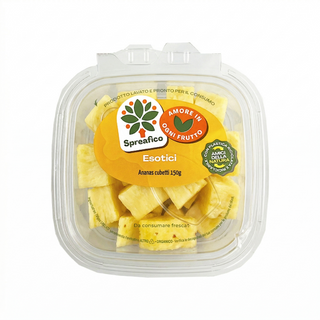 Ananas a cubetti 150g