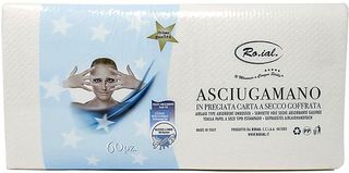 RO.IAL. ASCIUGAMANI MONOUSO 35X67 60 PEZZI   ROI2176