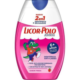 Dentífrico Junior 2En1 Licor Del Polo, Bote 75 Ml. (844530)