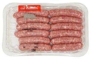 Salchichas Cal Mallafré Cerdo 350 G Aprox.
