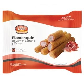 Flamenquín De Jamón Serrano Y Carne Lara Precocinados 300 G.