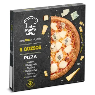 Pizza Seis Quesos Dia Al Punto 470 G