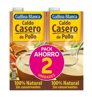 Caldo De Pollo Gallina Blanca 2 Uds. X 1 L