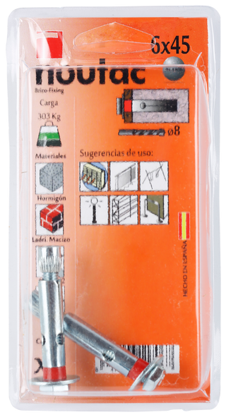 2 B Metal Mac D6X45Mm + Pfs (10299233)