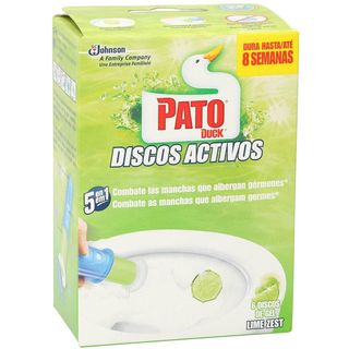 Discos Activos Pato 4 En 1 Aroma Lima Fresca Aparato + Racambio (146104)
