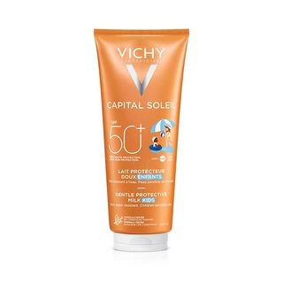 Leche Solar Hidratante Niños Sfp50+ Vichy, Tubo 300 Ml (3337871323639)