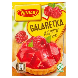 Winiary Galaretka o smaku malinowym, 71 g