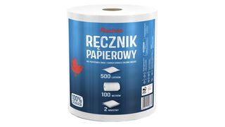 Auchan - Ręcznik papierowy dwie warstwy 500 listków - 1 rolka