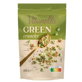 Vitanella Green Crunchy morwa biała i biała czekolada z matchą 300 g