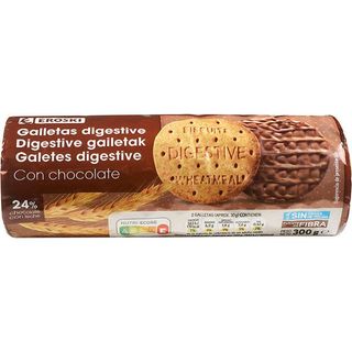 Galleta Digestive Con Chocolate Eroski, Paquete 300 G (11684560)