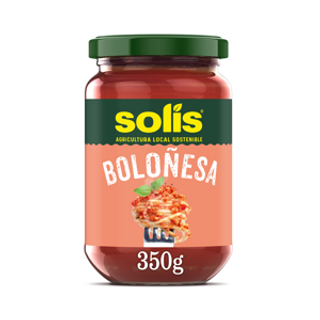 Salsa Boloñesa Frasco 350g Solis