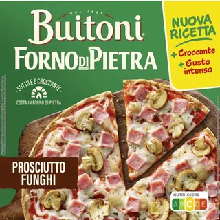 Buitoni Pizza Jamón Y Champiñones 350 G