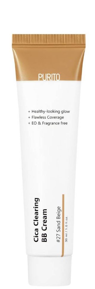 Purito Cica Clearing Regenerujący krem BB z wąkrotą azjatycką, 27 Sand Beige