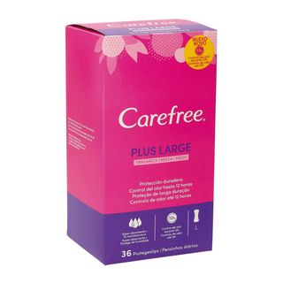 Protege Slips Plus Maxi Carefree Fresh Caja 32+4 Uds (128557)