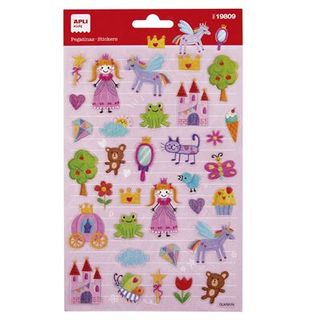 Pegatinas Dibujo Princesa 5 (8410782198093)