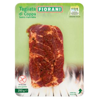 Tagliata di coppa marinata