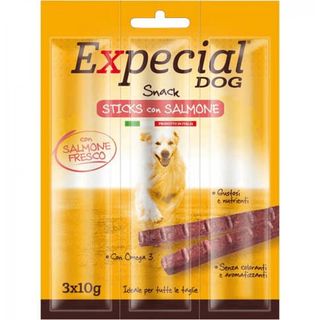 Expecial dog snack sticks 3x10g salmone