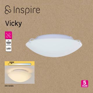 Plafon Led Vicky 1000Lm Vid Br Insp (86222785)