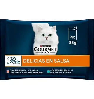 Comida Gato Gourmet Perle 4 X 85 G