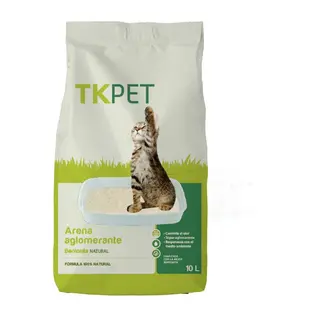 10 L TK-Pet Arena Aglomerante de Bentonita y Natural para Gatos